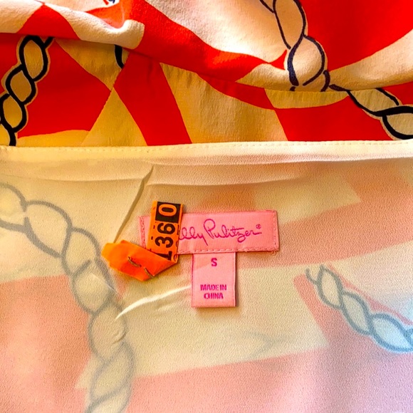 Lily Pulitzer S silk nautical dress - Picture 5 of 5